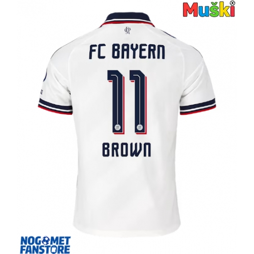 Bayern Munich Nathaniel Brown #11 Gostujuci Dres 2026-27 Kratak Rukav